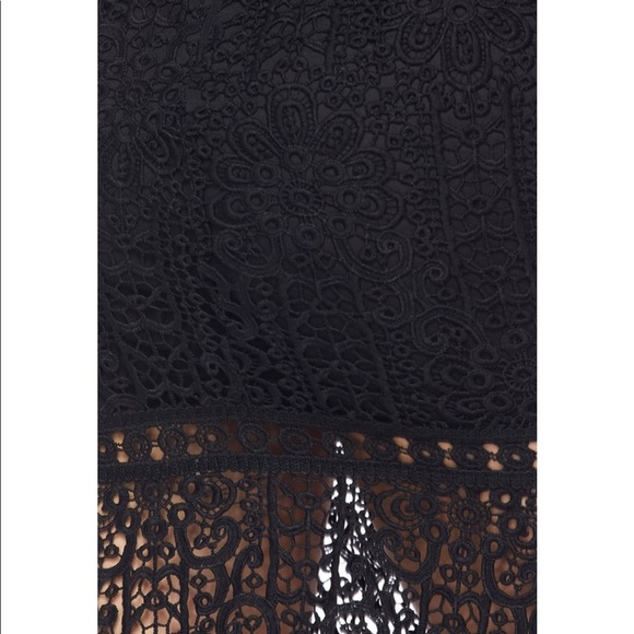 ✨Black Lace Trumpet Skirt Set - Picture 4 of 8